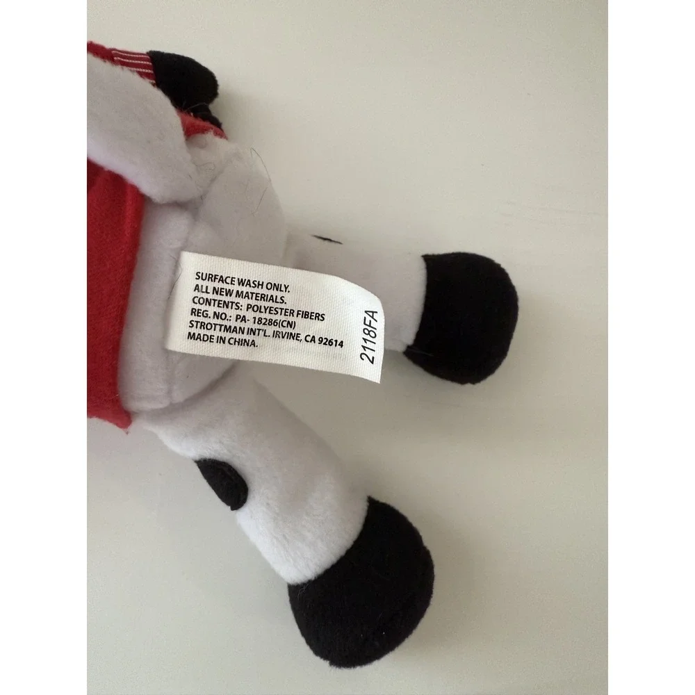 Chick Fil A Cow Stuffed Plush Ugly Christmas Sweater Eat More Chikin Red 2018
